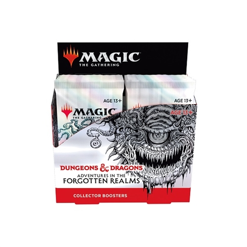 Adventures in the Forgotten Realms - Collector Booster Box Display (12 Booster Pakker) - Magic the Gathering